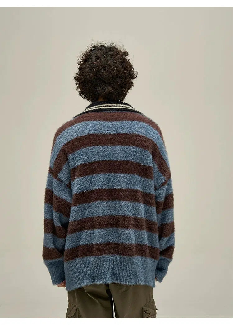Oversize Stripe Sweater
