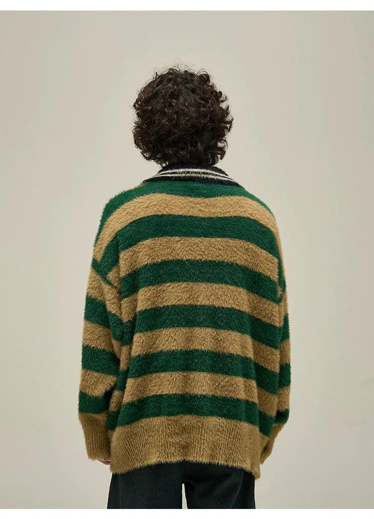 Oversize Stripe Sweater