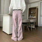 Oversize Wide-Leg Straight Jeans