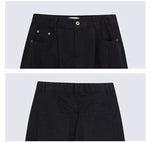 Oversize Wide-Leg Straight Jeans