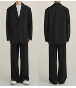 Oversized Basic Suit Blazer