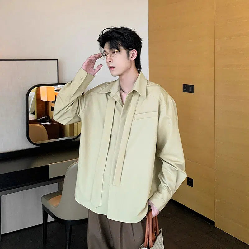 Oversized Button-Down Shirt