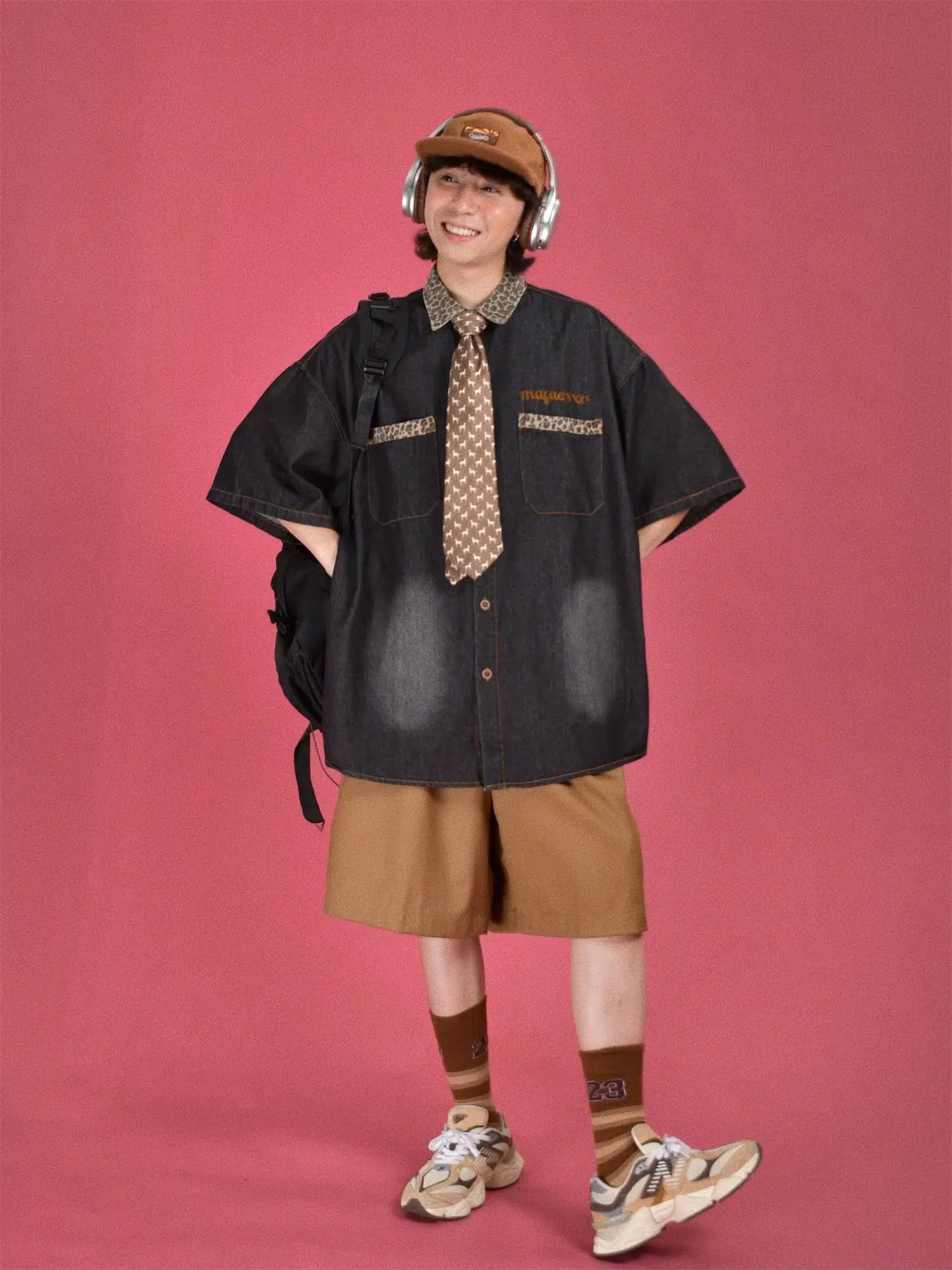 Oversized Denim Shirt