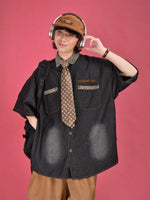 Oversized Denim Shirt