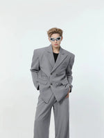 Oversized Double-breasted Suit