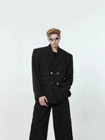 Oversized Double-breasted Suit