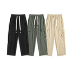Oversized Drawstring Cargo Pants