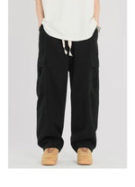 Oversized Drawstring Cargo Pants