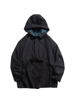 Oversized Hooded Trench Coat