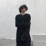 Oversized Long Sleeve Bottoming Shirt