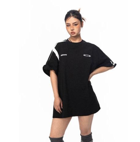 Oversized Print Short-sleeved T-shirt