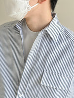 Oversized Striped Shirt