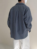 Oversized Striped Shirt