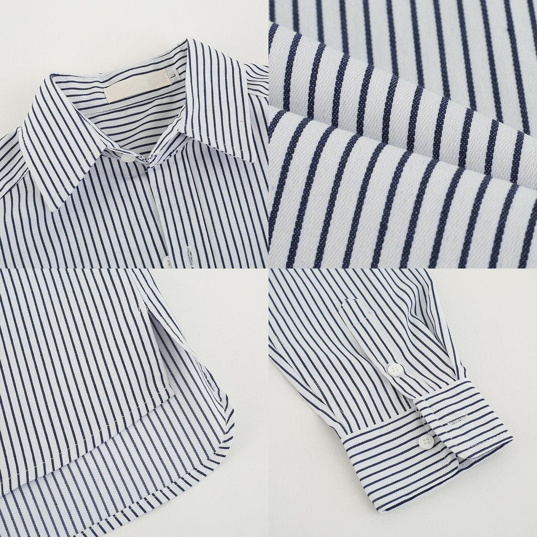 Oversized Striped Shirt