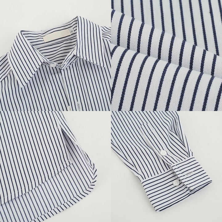 Oversized Striped Shirt
