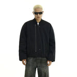 Padded Bomber Zip Closure Jacket