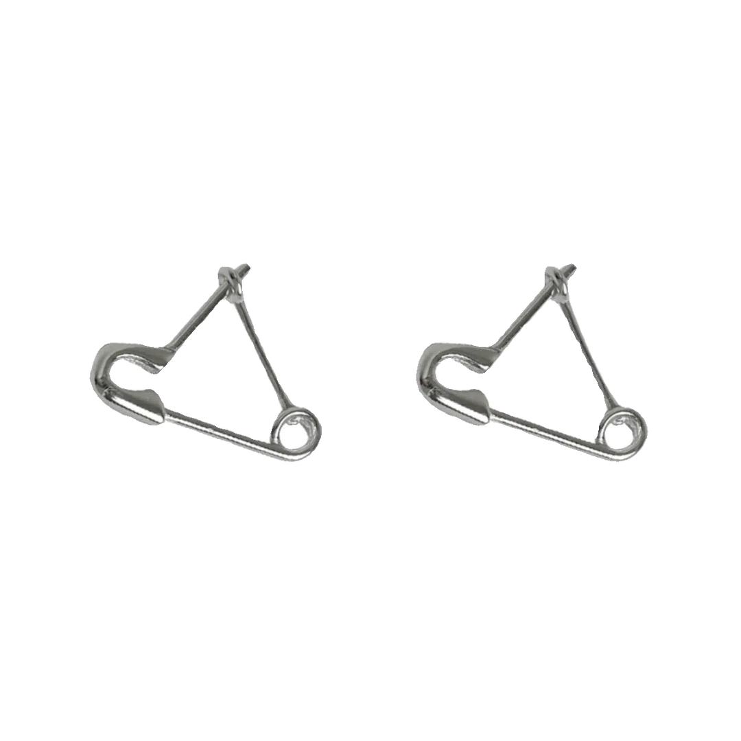 Paperclip Shape Earrings