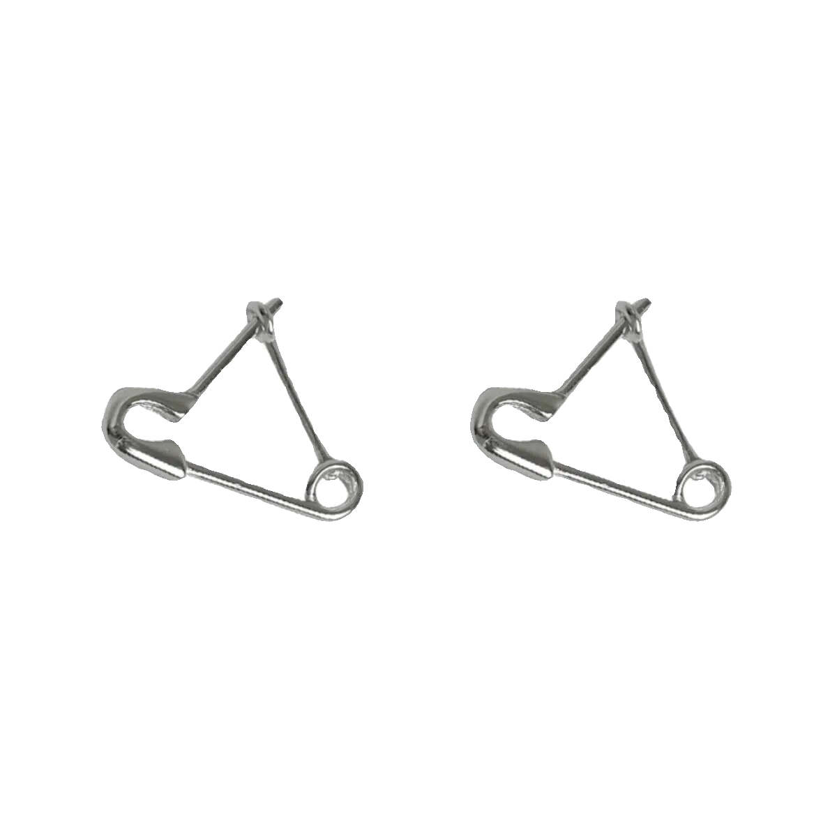 Paperclip Shape Earrings