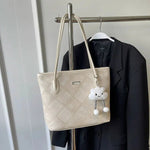 Patchwork Denim Tote Bag