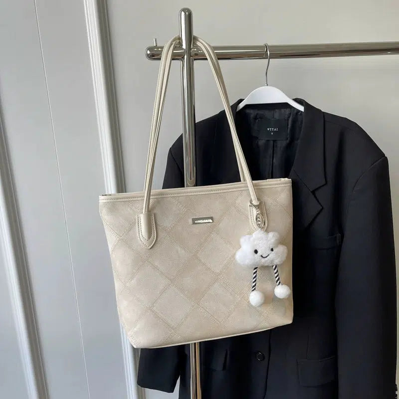 Patchwork Denim Tote Bag