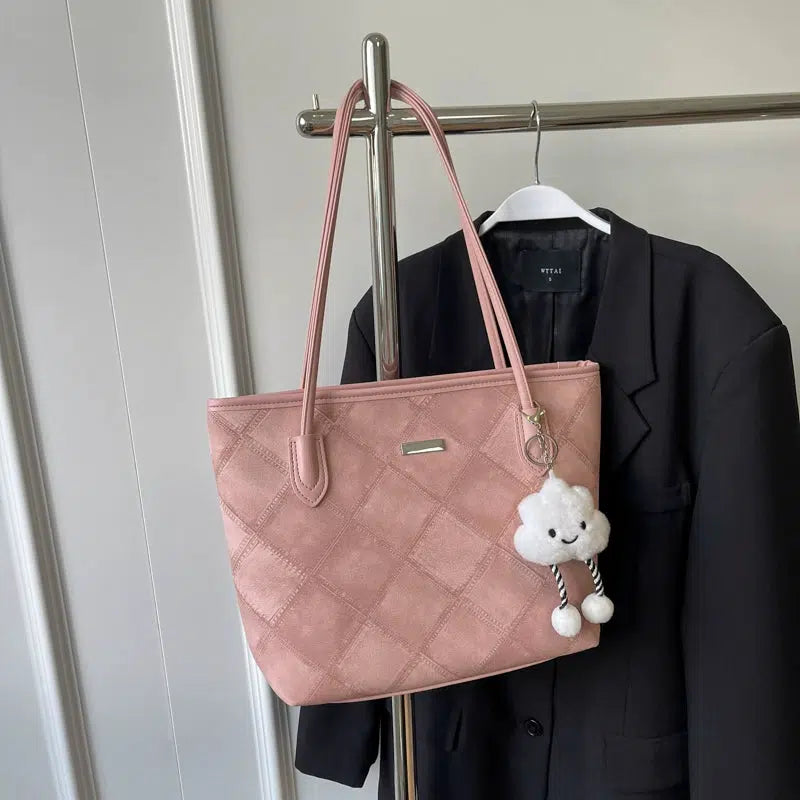 Patchwork Denim Tote Bag