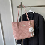 Patchwork Denim Tote Bag