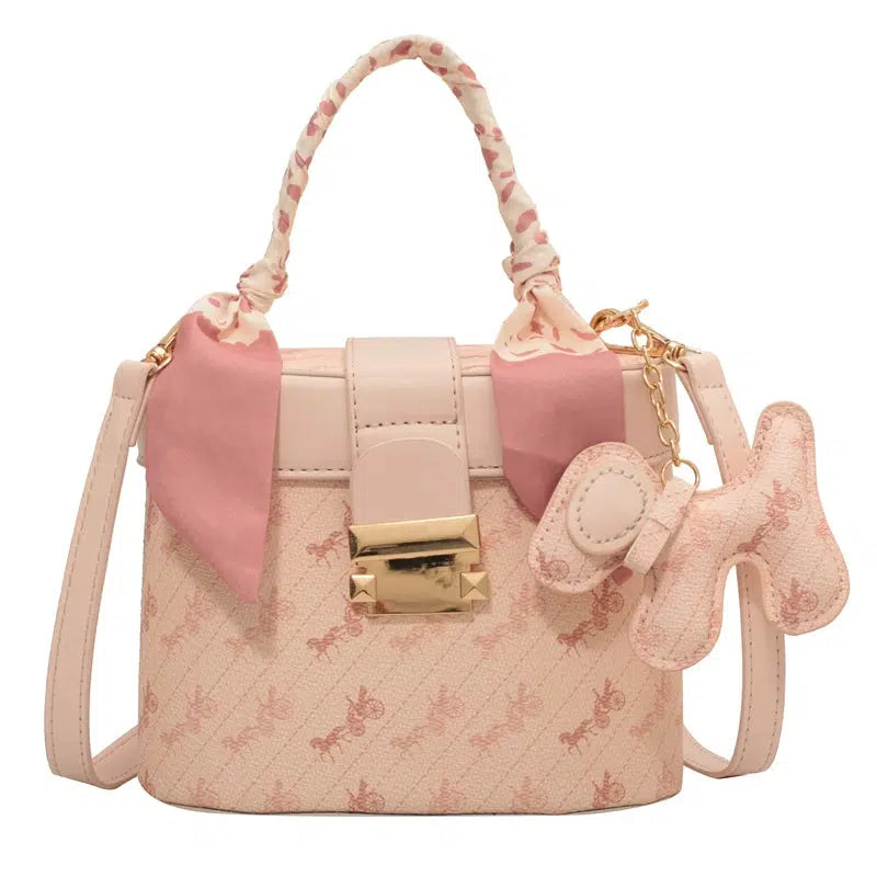Patterned Small Square Bag