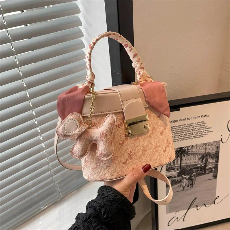Patterned Small Square Bag