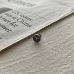 Peace Symbol Stud Earrings