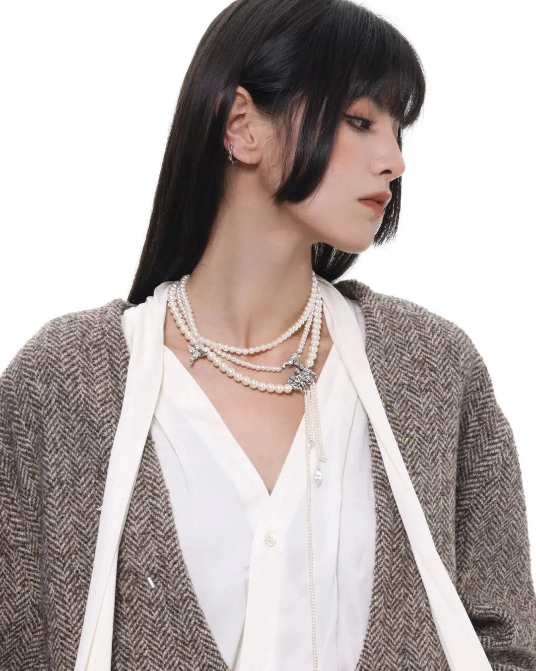 Pearl Beaded Necklace