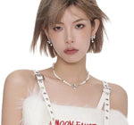 Pearl Butterfly Earrings