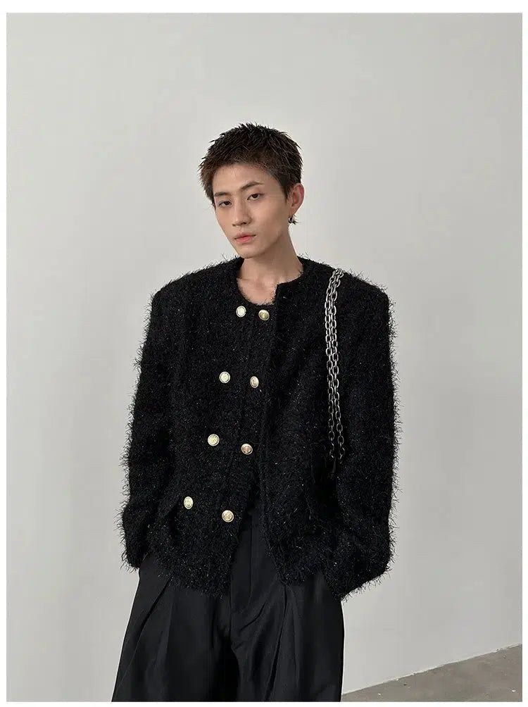 Pearl Embellished Ribbed Sweater