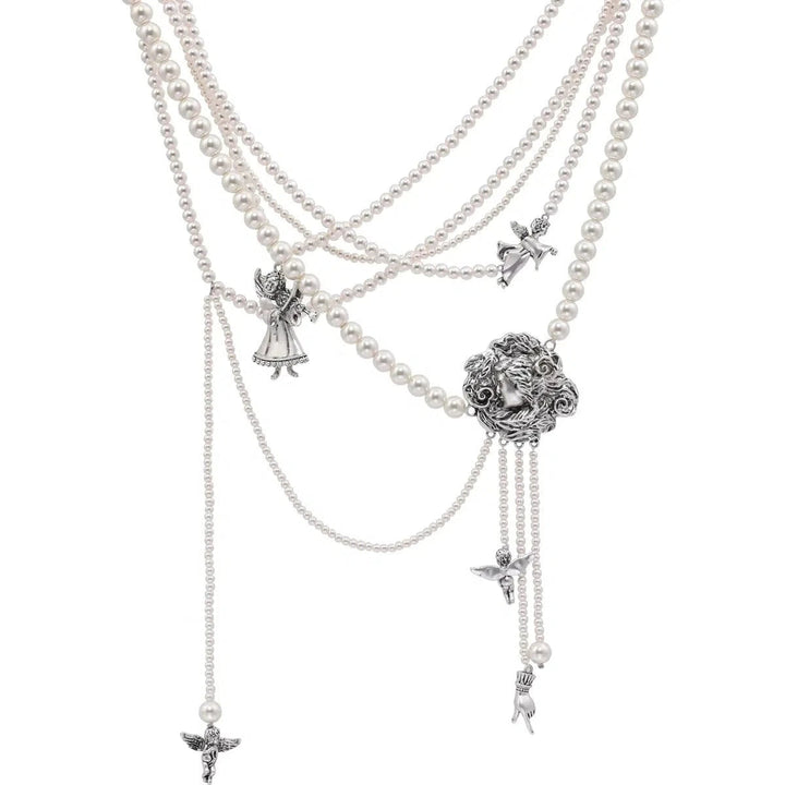 Pearl Tassel Necklace