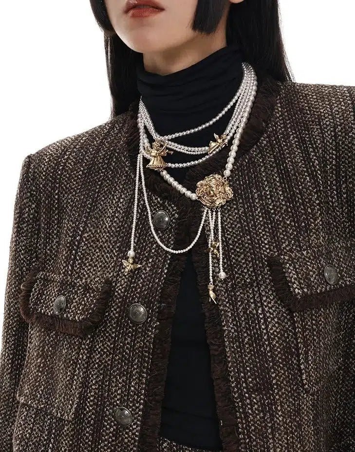 Pearl Tassel Necklace