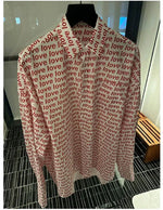 Pink Monogram Long-Sleeve Shirt