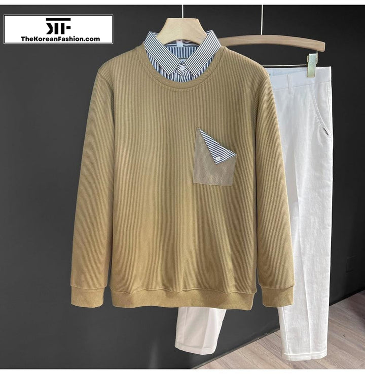 Pit Pocket Two Piece Sweater
