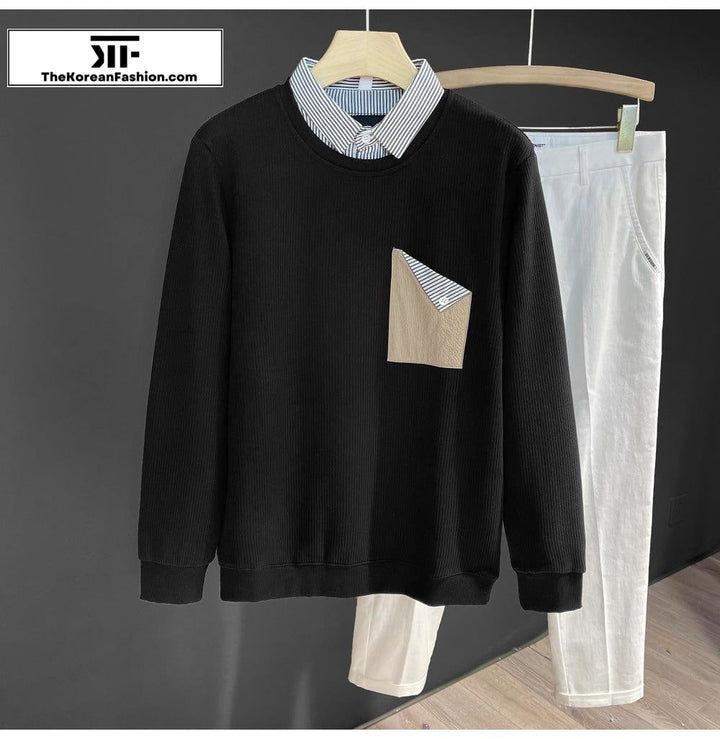 Pit Pocket Two Piece Sweater