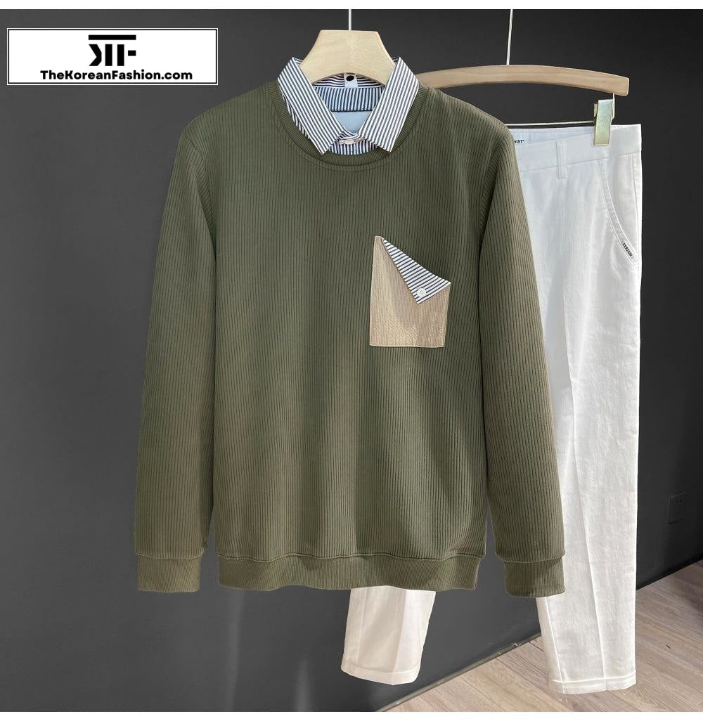 Pit Pocket Two Piece Sweater