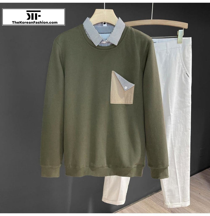 Pit Pocket Two Piece Sweater