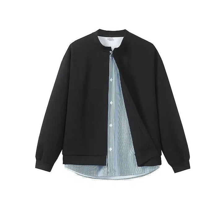 Plaid Patchwork Button Front Cardigan