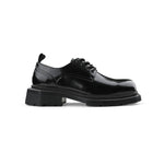 Platform Derby Leather Shoes