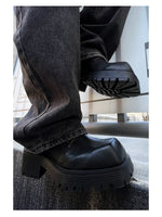 Platform Lace-Up Casual Shoes