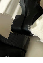 Platform Lace-Up Casual Shoes