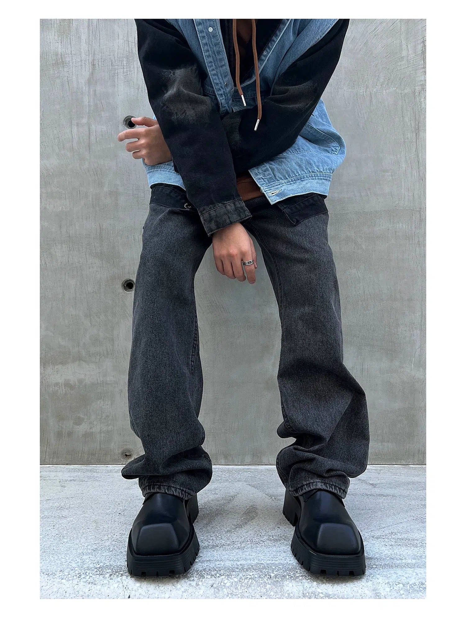 Platform Lace-Up Casual Shoes