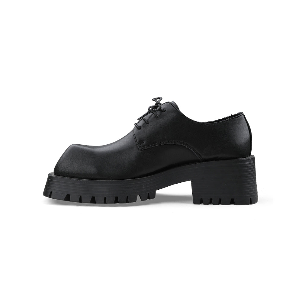 Platform Lace-Up Casual Shoes