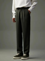 Casual Pleated Pants