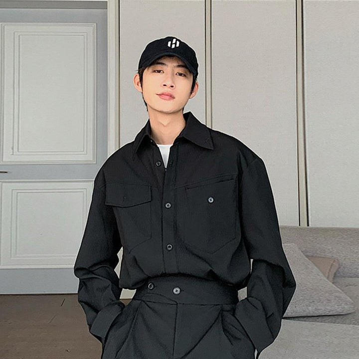 Pleated Casual Suit Wear