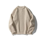 Pleated Knitted Round Neck Bottoming Sweater