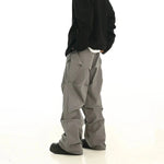 Pleated Parachute Casual Pants