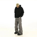 Pleated Parachute Casual Pants